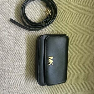 Michael Kors Black Belt Bag Sleek and Versatile